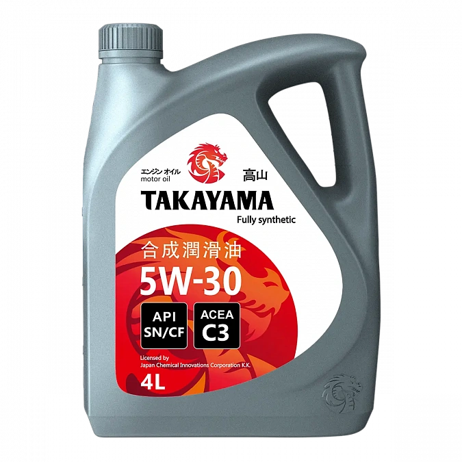 Моторное масло TAKAYAMA SAE 5W-30 API SN/СF С3