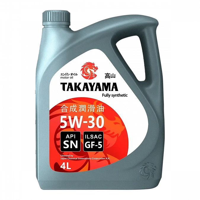 Моторное масло TAKAYAMA ADAPTEC SAE 5W-30 ILSAC GF-5 API SN